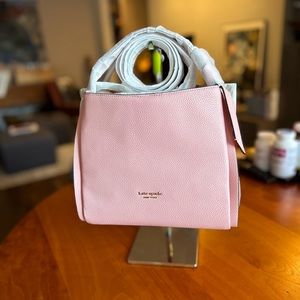 Kate Spade Knott medium crossbody tote in Coral Gable